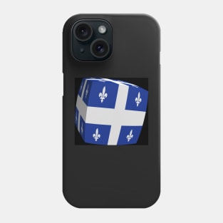 Quebec Flag cubed. Phone Case