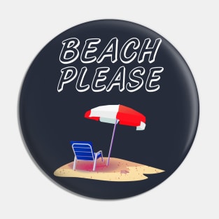 Beach please Pin