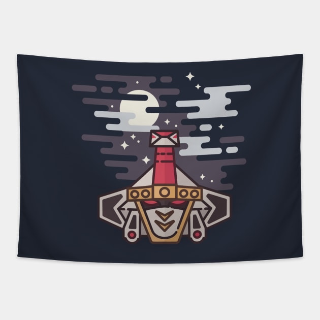 Tsubasa Gattai Super Kakure Daishogun Tapestry by lil adam