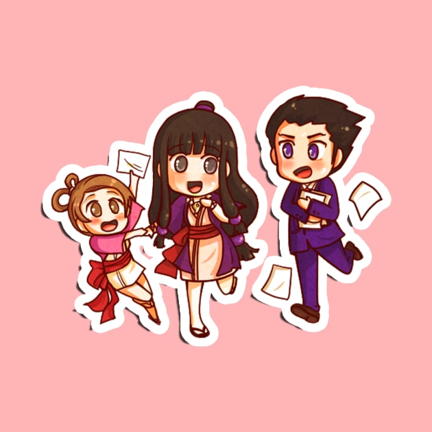 Ace attorney by panchi
