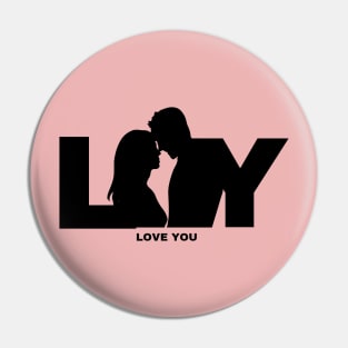 LOVE YOU Pin