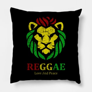 Lion Reggae Pillow