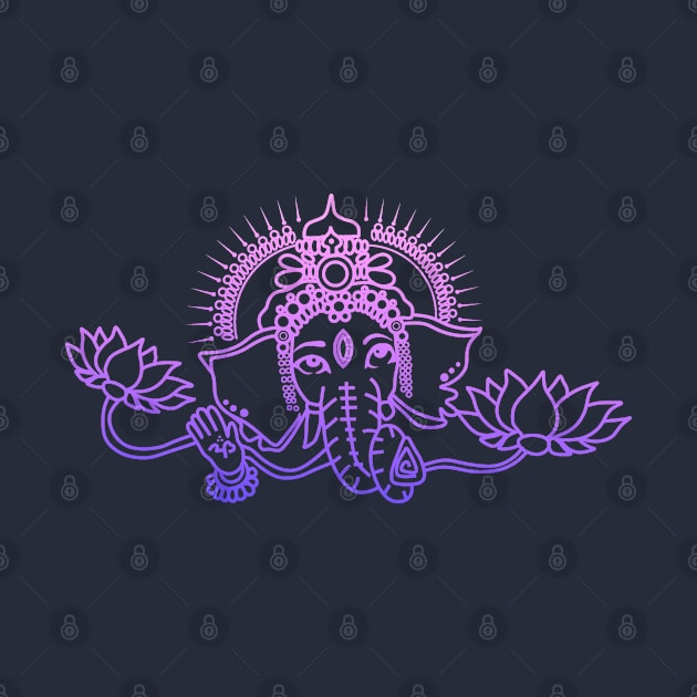 Twilight Sky Ganesh Design by DreMagiO