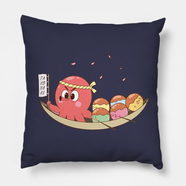 Takoyaki Pillow by Didier97