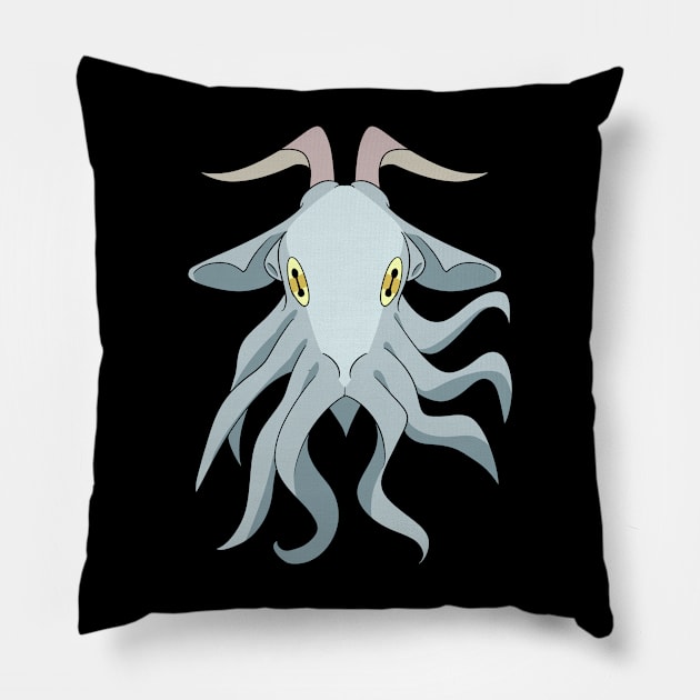 Octogoat v1 Pillow by AnthonyPanics