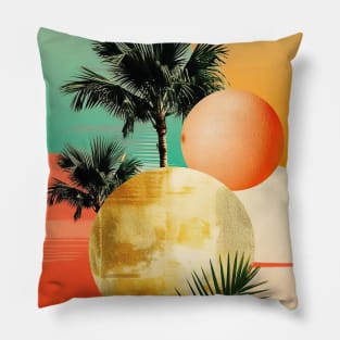 Golden Summer Vibes Pillow