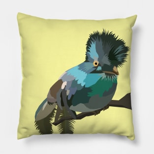 Blue Bird Pillow