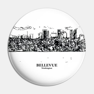 Bellevue - Washington Pin