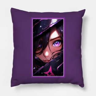 Anime Girl Eye | Quality Anime Artwork | Anime Aesthetic | Manga Anime Art Pillow