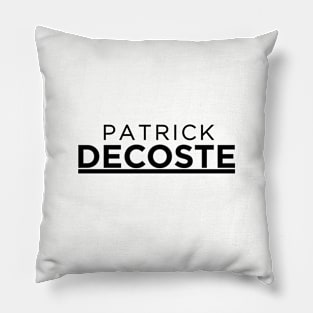 Patrick DeCoste - Logo Pillow