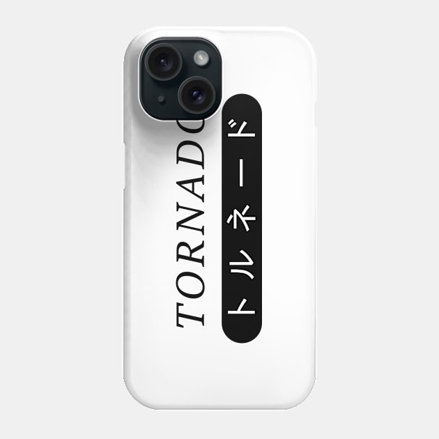 Japanese Tornado Phone Case by Widmore