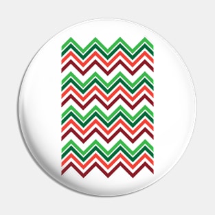 Christmas Chevron Pin