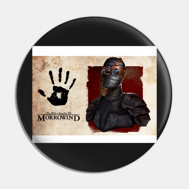 TES Dark Brotherhood Pin by leksotiger