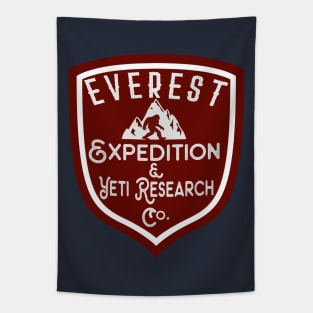 Everest Expedition & Yeti Research Co. Tapestry