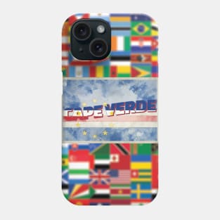 Cape Verde Vintage style retro souvenir Phone Case