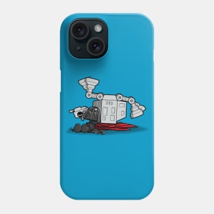 Cute Funny Sci-fi Villains Friends Chilling Cartoon Parody Phone Case