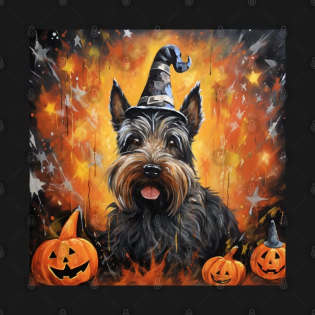 Scottish Terrier Halloween by NatashaCuteShop