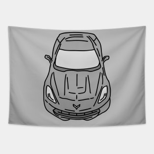 super fast car Tapestry