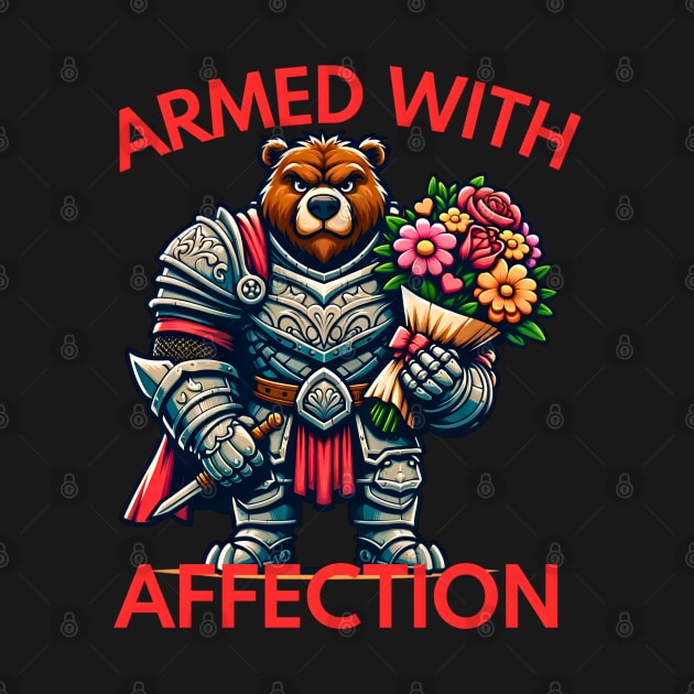 valentines warrior bear by FnF.Soldier 