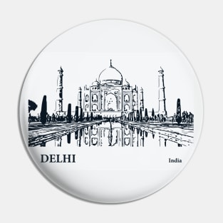 Delhi - India Pin