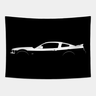 Ford Mustang GT (2005) Silhouette Tapestry