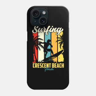 Surfing | Crescent Beach, Florida Phone Case