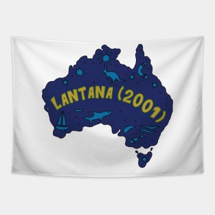 AUSSIE MAP LANTANA Tapestry