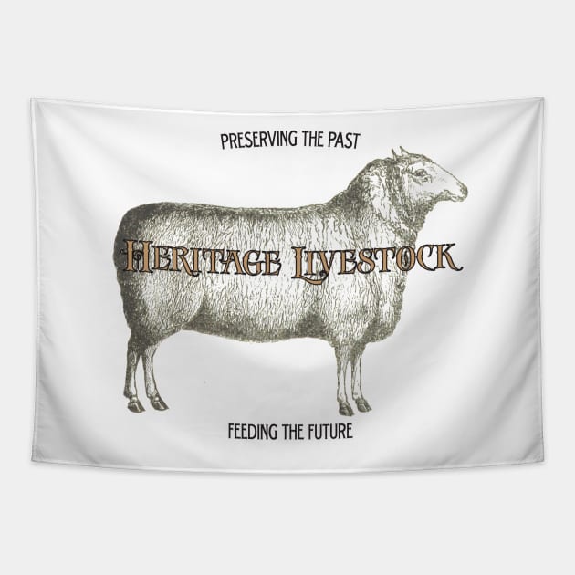 Heritage Livestock - Cotswold Sheep Tapestry by Shepherd