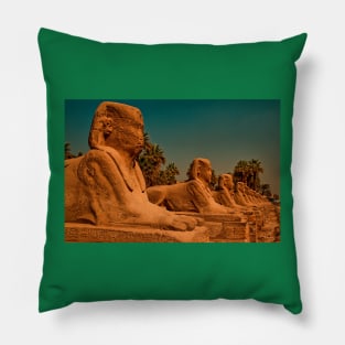 Egypt. Luxor. Luxor Temple. Sphinx Alley. Pillow