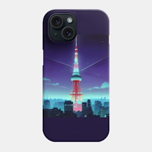 Retro vintage Tokyo tower Phone Case