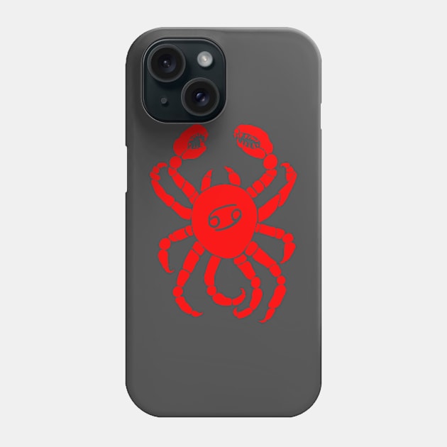 Cancer Star Sign Phone Case by Gearysworld 