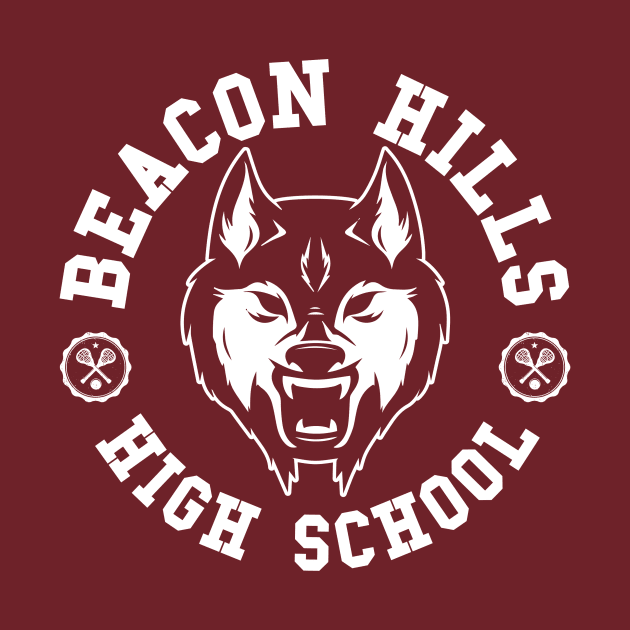 Beacon Hills Lahey 14 High School Lacrosse by TEEWEB