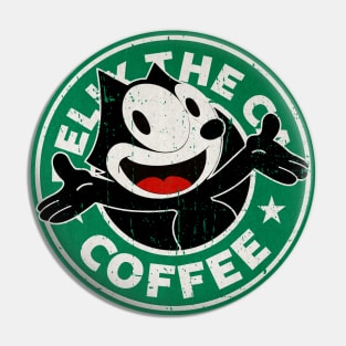 Felix The Cat Coffee Pin