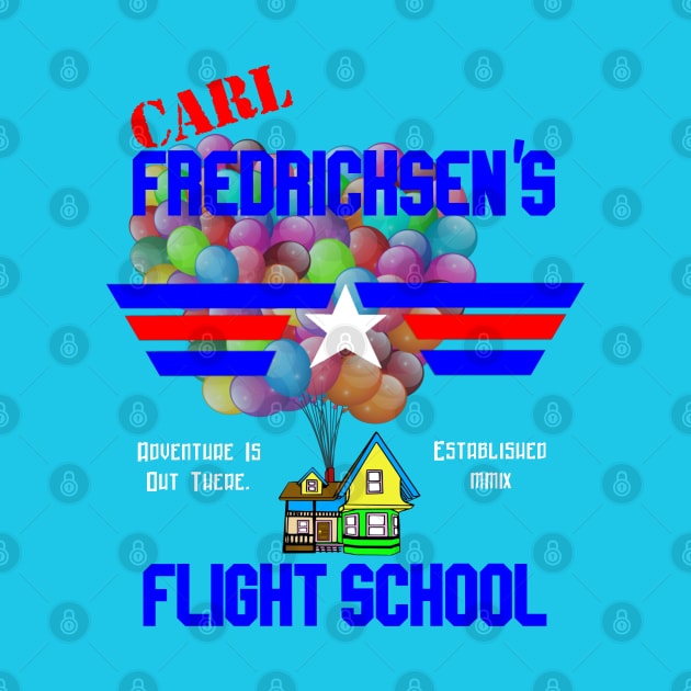 Carl Fredricksen's Flight School by MoonClone