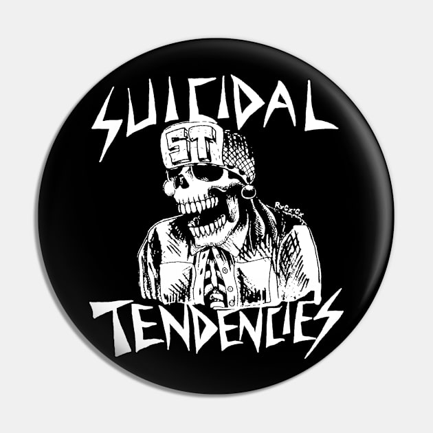 suicidal tendencies skull vintage Pin by japan play