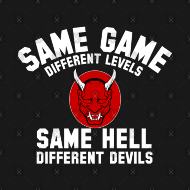 same game different levels shirt