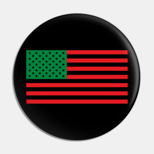 Pan African American Flag Pin