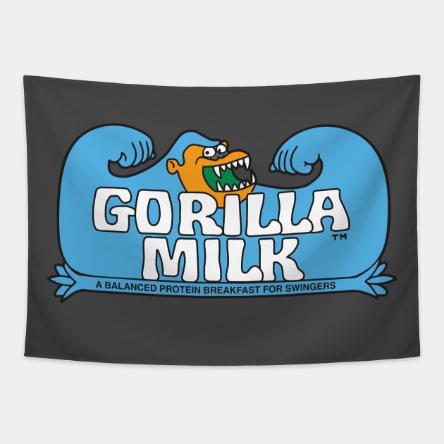 Gorilla Milk Tapestry by Chewbaccadoll