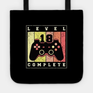 Cool birthday gift | Level 18 complete Tote