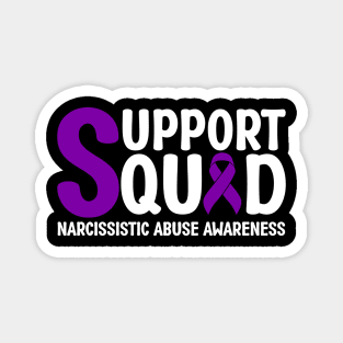 Support Squad Narcissistic Abuse Awareness Magnet