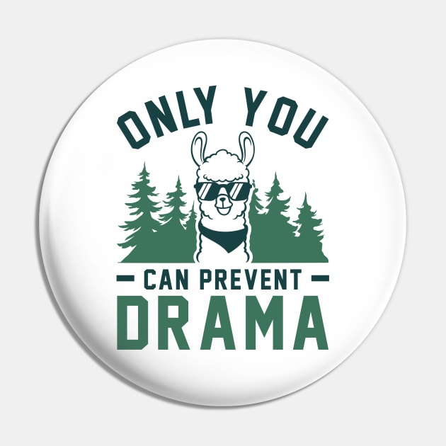 Only You Can Prevent Drama Pin by Cherrific