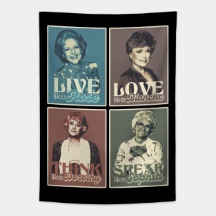 The Golden Girls Quote Tapestry