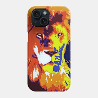 Abstract Lion Phone Case