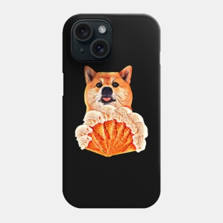 ice cream dog Phone Case