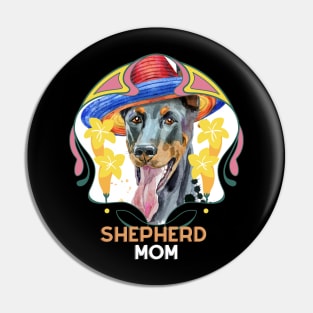 Shepherd Mom Pin