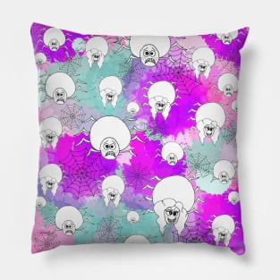 mini spiders , so adorably creepy Pillow