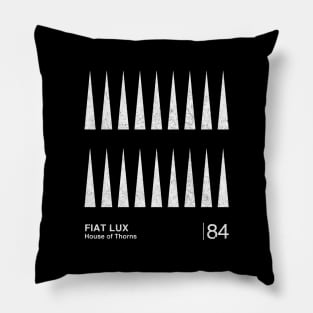 House of Thorns / Minimalist Graphic Artwork Design Pillow