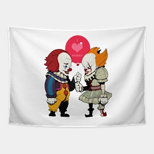 clowns vs clowns Tapestry