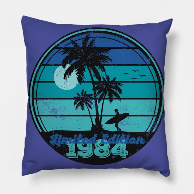 Vintage 1984 Pillow by Rayrock76