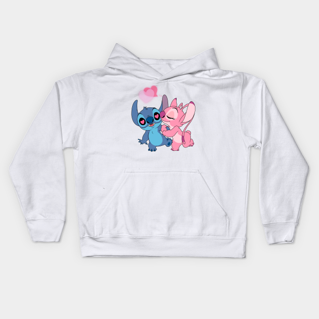 Stitch & Angel - Stitch - Kids Hoodie | TeePublic